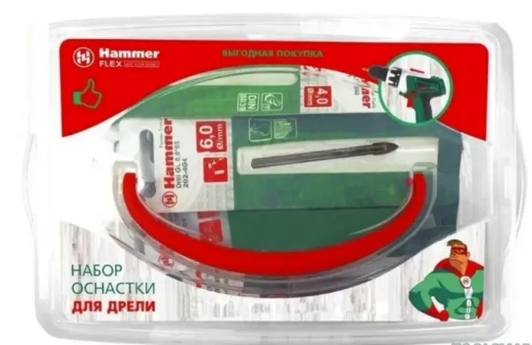 251603 Набор оснастки для дрели (кейс)