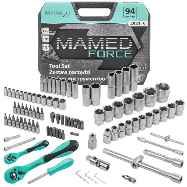 Набор инструментов PROFI 94пр. 1/4'',1/2''(6гр)(4-32мм)
