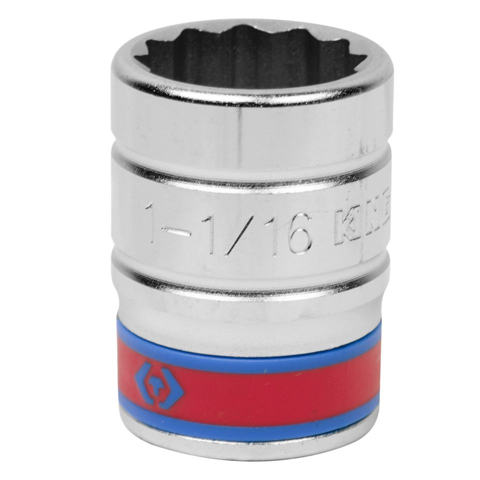 Головка торцевая стандартная двенадцатигранная 3/4", 1&1/16", дюймовая KING TONY 633034S