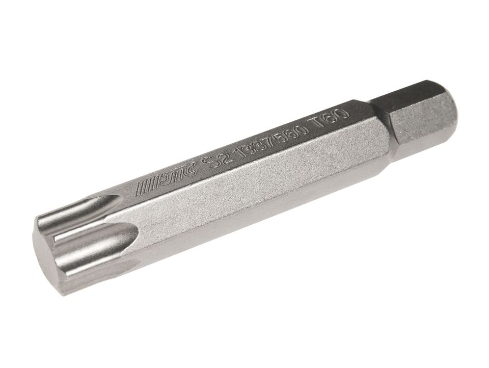 Бита TORX удлиненная JTC-1337560 (Т60х75 мм, 10 мм, S2)