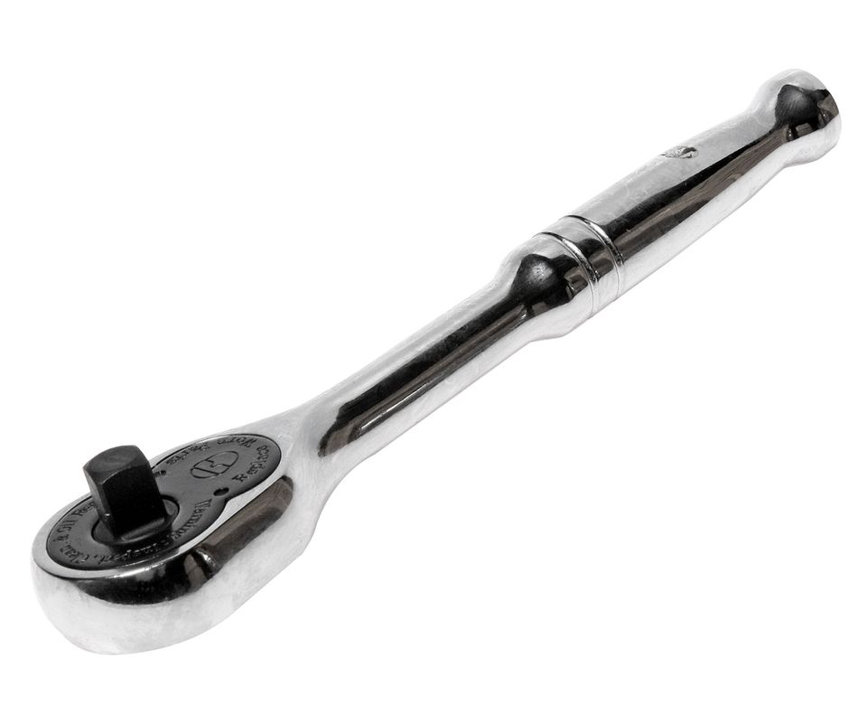 Трещотка с металлической рукояткой JTC-3602 (1/4", 36 зубьев, 128 мм)