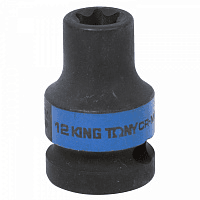Головка торцевая ударная TORX Е-стандарт 1/2", E12, L = 38 мм KING TONY 457512M