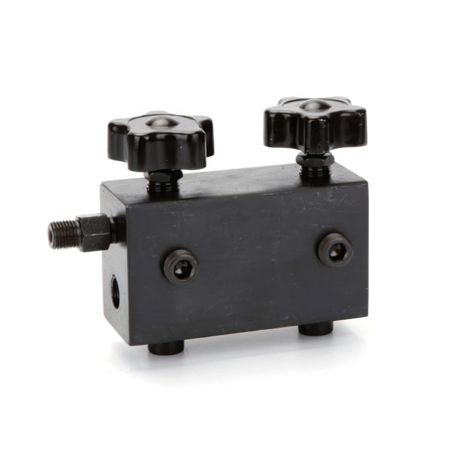 Кран распределительный для гидравлических линий Car-Tool CT-0002R, 2 выхода