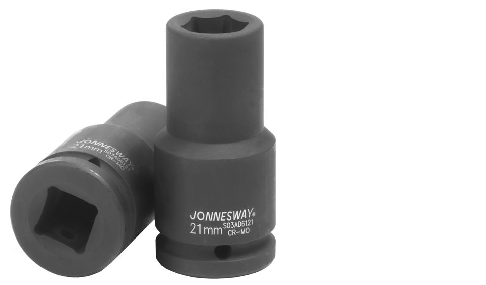 Головка торцевая ударная глубокая JONNESWAY (3/4";DR, 21 мм)
