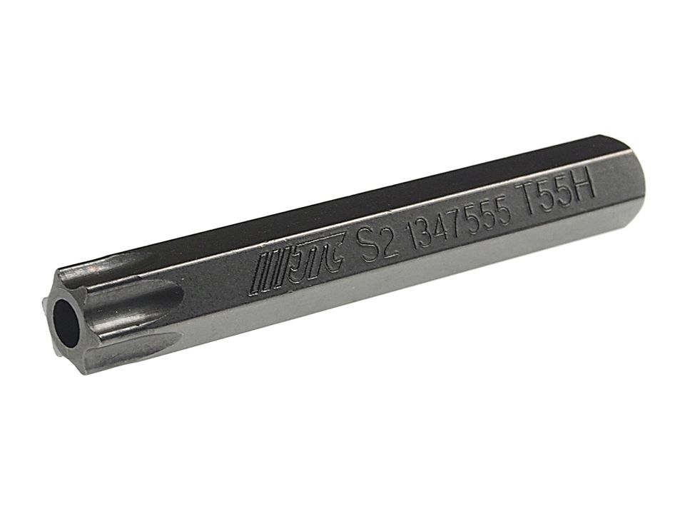Бита TORX удлиненная JTC-1347555 (Т55Hх75 мм, 10 мм, S2)