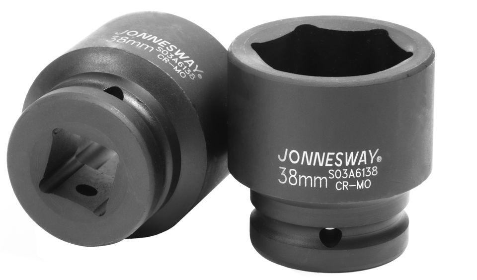 Головка торцевая ударная JONNESWAY S03A6138 (3/4";DR, 38 мм)
