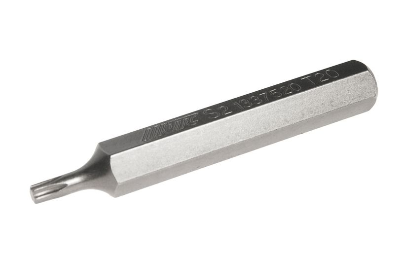 Бита TORX удлиненная JTC-1337520 (Т20х75 мм, 10 мм, S2)