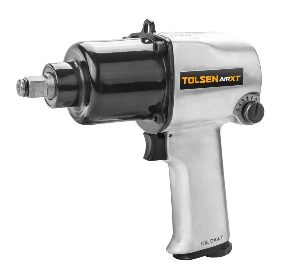 Гайковерт пневматический ударный TOLSEN TT73361 (1/2", 850 Нм)