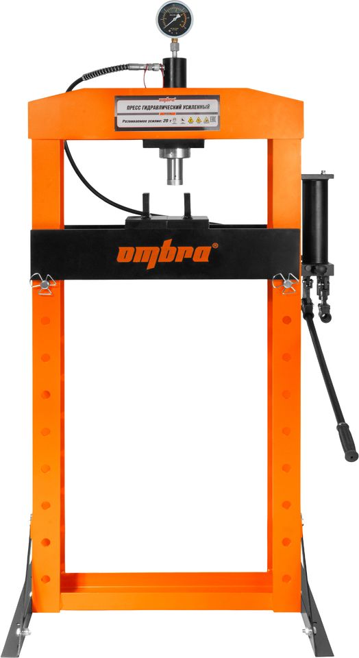 Пресс гидравлический OHT622V, усиленный, 20 т