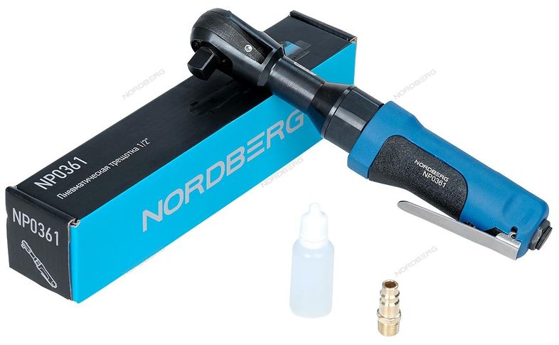 Пневмотрещотка 1/2" 88 Нм NORDBERG NP0361