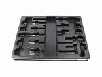 Ложемент для набора отверток 9-31110MR, PVC KING TONY 84711420B