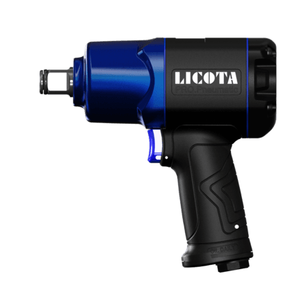 Licota PAW-04048S-6 Гайковерт пневматический ударный 3/4" MAX 1620 Нм, композитный