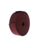 PREMIUM SCUFF рулон на нетканной основе, карбид кремния, 115мм*10м Fine P360 (красный)