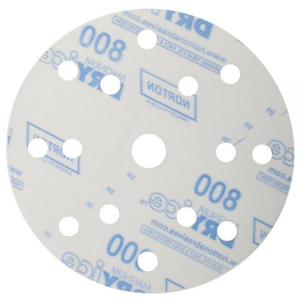 Шлифовальный круг NORTON Q260 DRY ICE 66623305249, 150 мм, 15 отв.