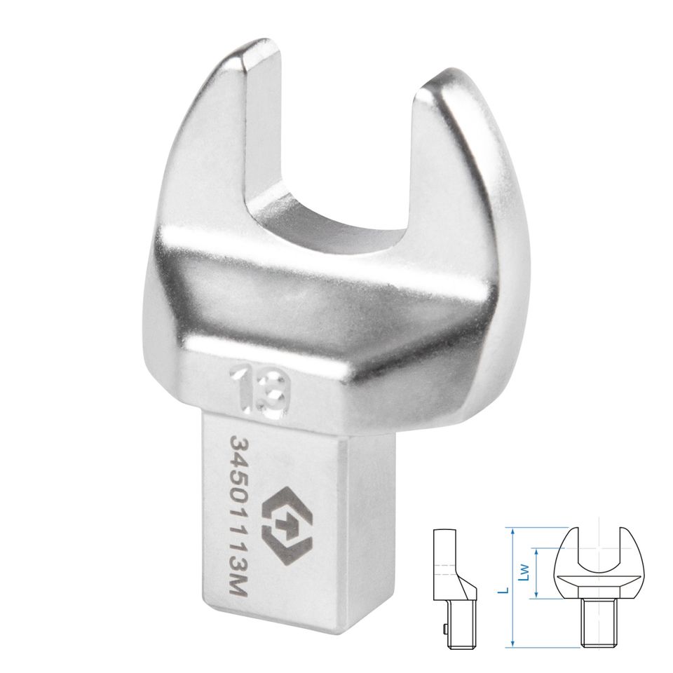 Насадка рожковая серии FIT KING TONY 34501113M (13 мм, 9х12 мм)