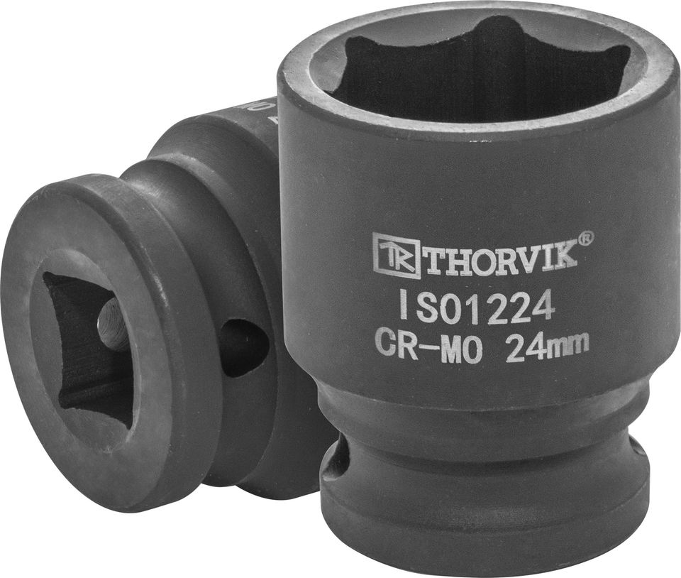 Головка торцевая ударная Thorvik IS01224 (1/2"DR, 24 мм)