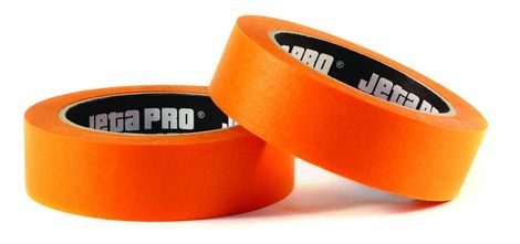 Лента маскирующая JETAPRO ORANGE 58280, 80°С-30 мин, оранжевая