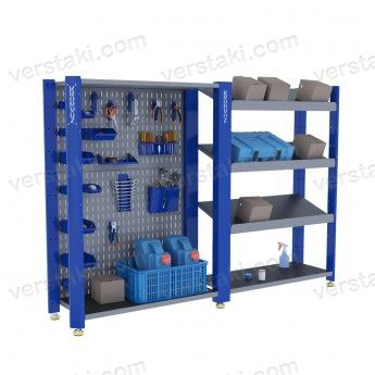 Производственный стеллаж KronVuz CT H2 12Х16 H1N3 12X16-KV-N-01