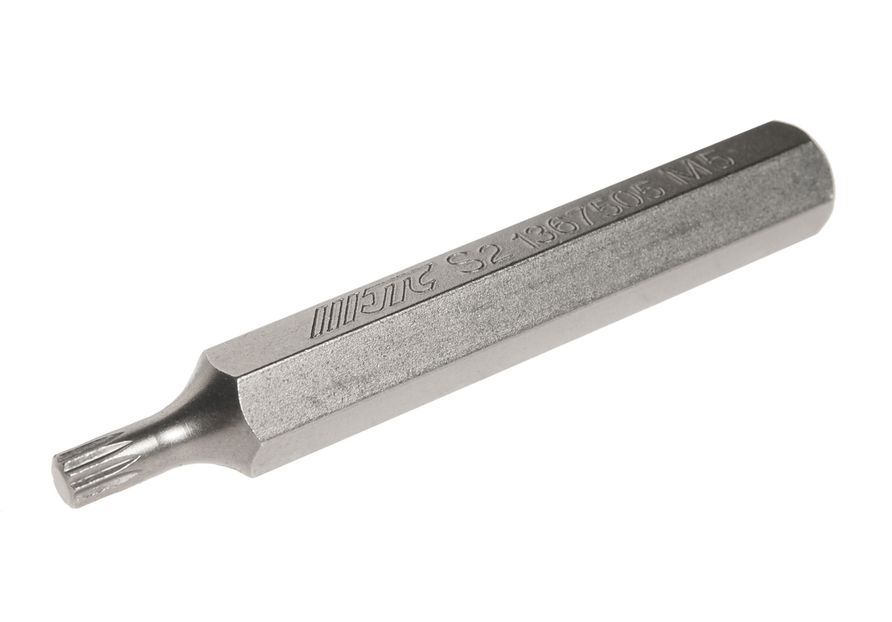 Бита SPLINE удлиненная JTC-1367505 (M5х75 мм, 10 мм, S2)
