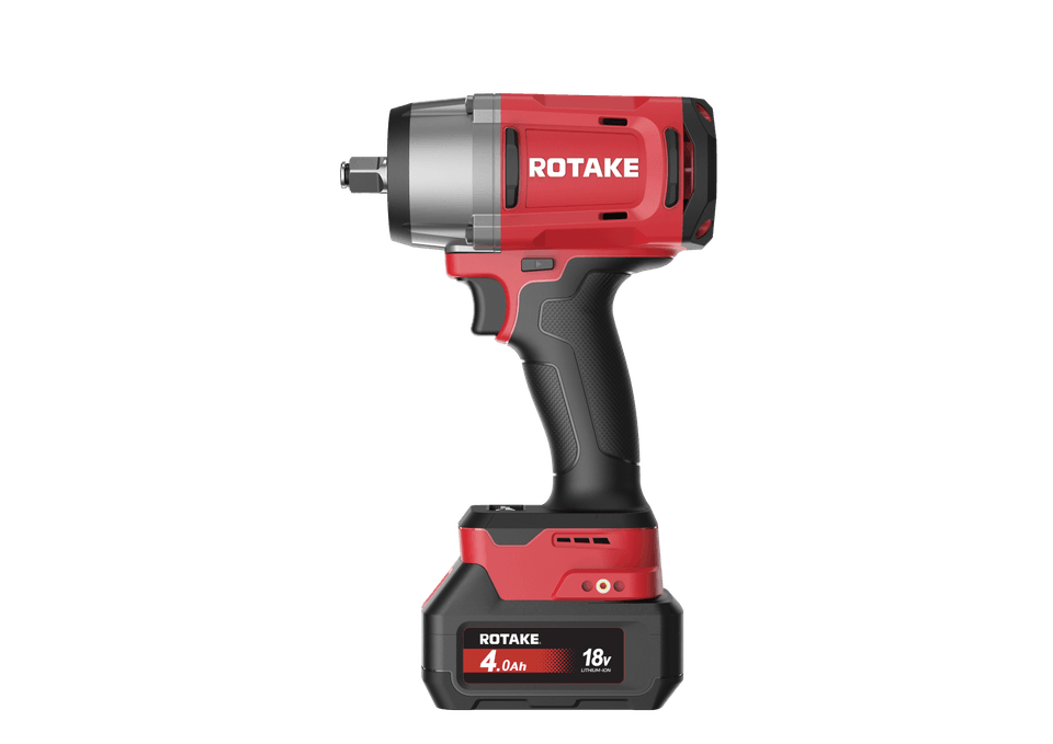 Гайковерт ударный аккумуляторный бесщеточный Rotake 8812 (T2-40D) (1/2"DR, 18В, 1180 Нм)