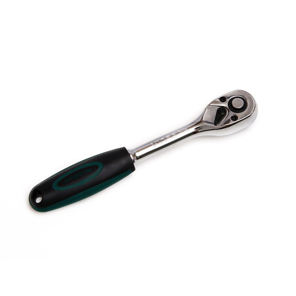 Трещотка ROSSVIK R7238 (3/8", 72 зуба, мягкая ручка)
