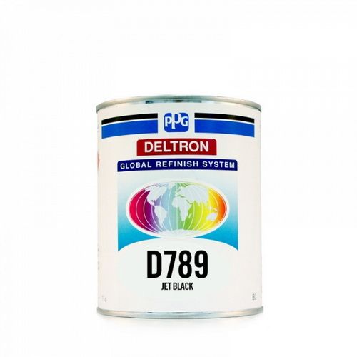 Супер чёрный пигмент PPG JET BLACK DELTRON (база) 075 л