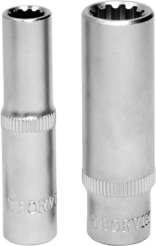 MP11413 Головка торцевая глубокая MultiProf 1/4"DR, 13 мм