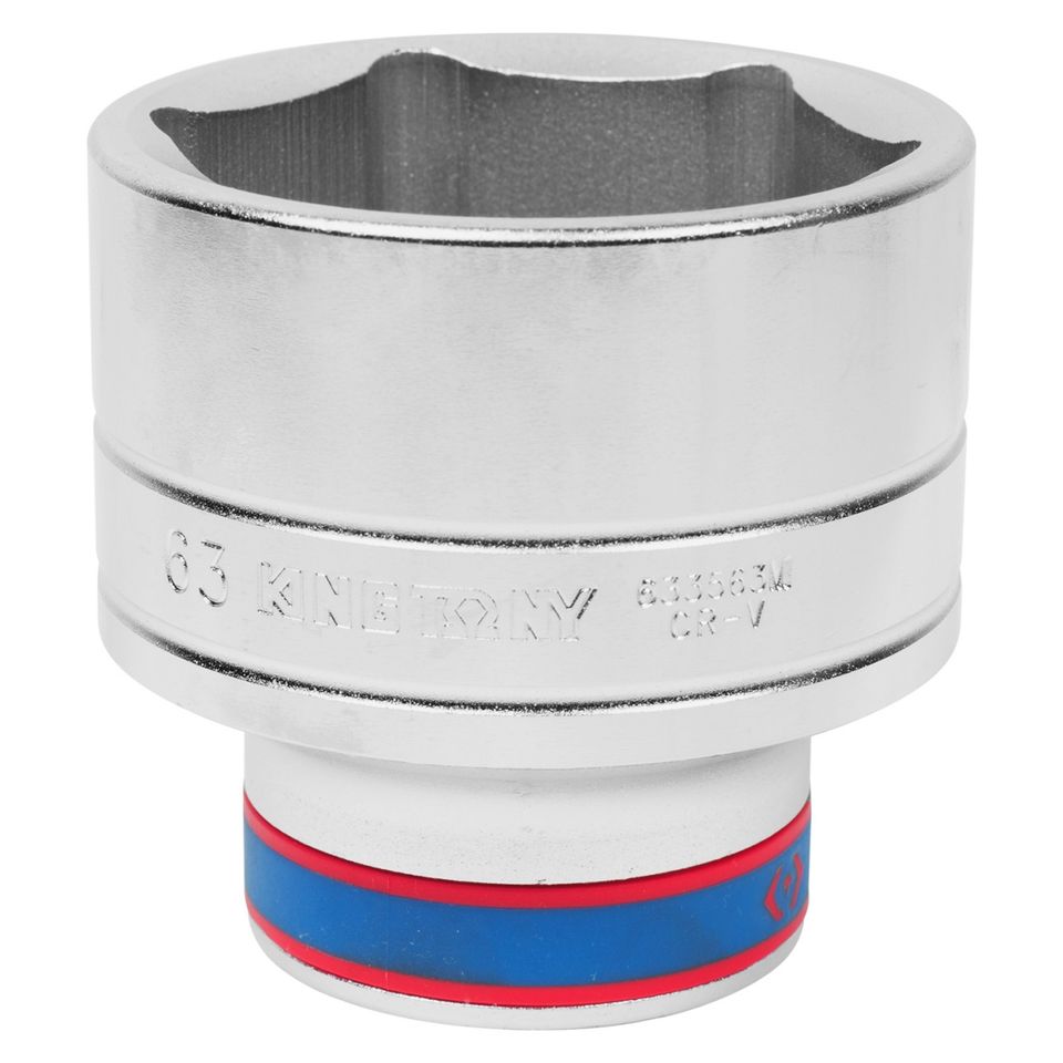 Головка торцевая стандартная шестигранная 3/4", 63 мм KING TONY 633563M