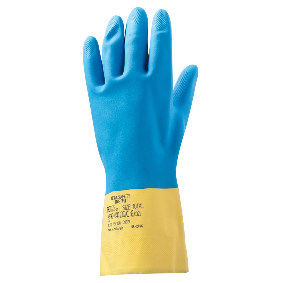 Перчатки неопреновые JETA SAFETY JNE711 (12 пар)