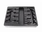 Ложемент для набора отверток 9-31909PR, PVC KING TONY 84714720B