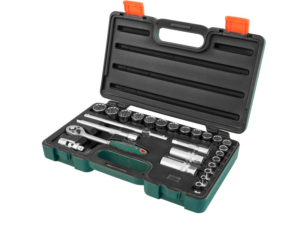 Набор головок торцевых S68H3126S, 3/8"DR Super Tech, 26 предметов