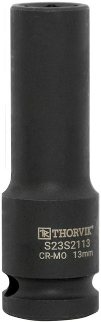Головка торцевая ударная глубокая Thorvik S23S2116 (1/2"DR, 16 мм)