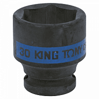 Головка торцевая ударная шестигранная 1/2", 30 мм KING TONY 453530M