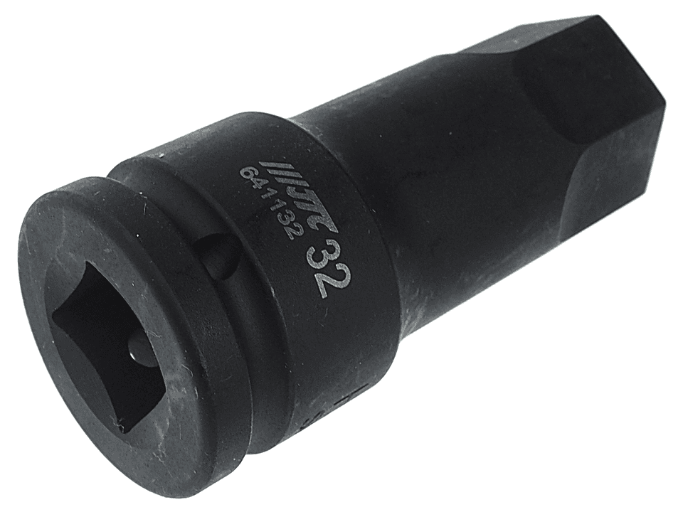 Головка торцевая ударная JTC-641132 (3/4", HEX, H32, L=100 мм)
