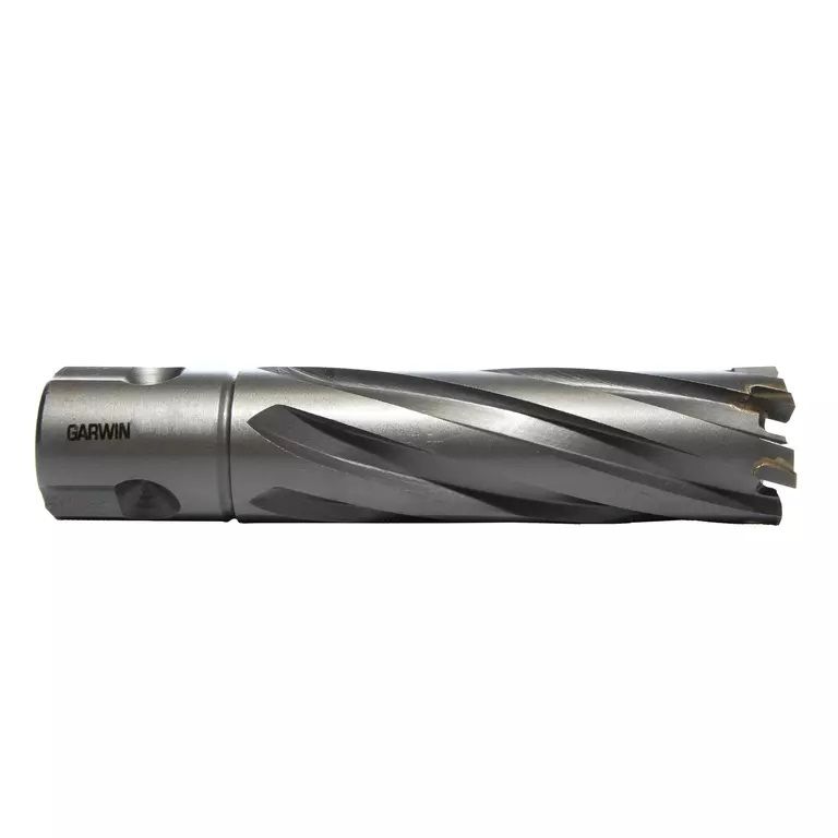 Сверло корончатое GARWIN INDUSTRIAL 102845-29 (29 мм, с твспл. пласт., унив. хвостовик 3/4", WELDON/NITTO ф19,05 мм, TCT, глубина сверления Lap50 мм)