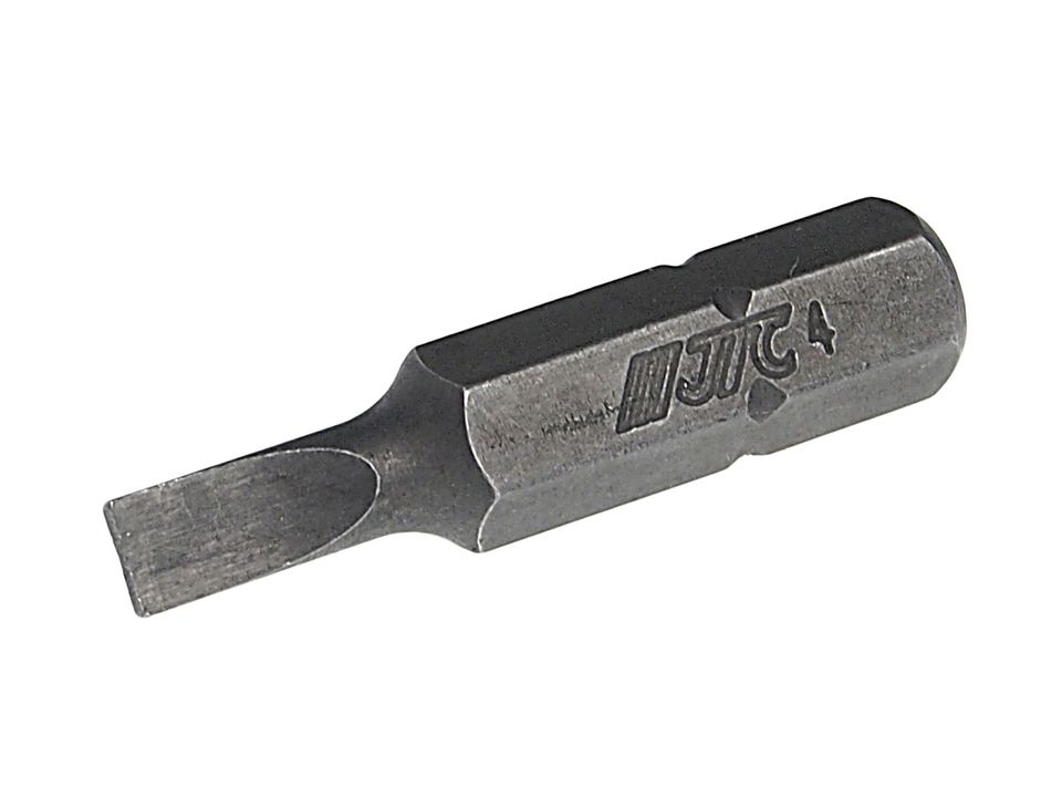 Бита шлицевая JTC-1123004 (0,8х4х30 мм, 1/4" DR, S2)