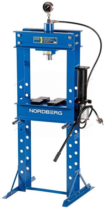 Пресс гидравлический NORDBERG N3630AL (30 т, пневмоуправление)