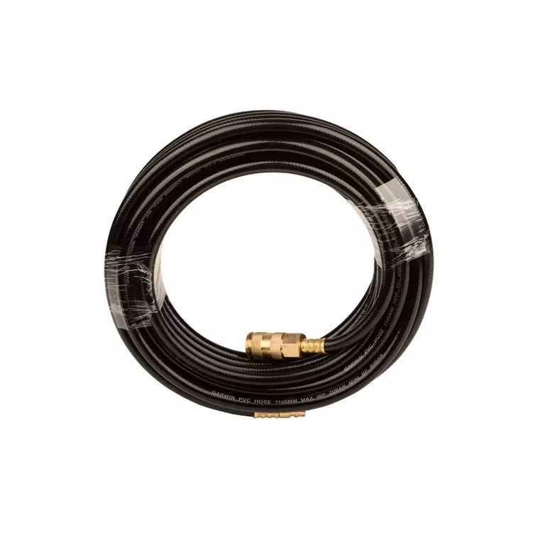 Шланг ПВХ GARWIN PRO 808740-0611-10 (PVC, 6x11, 10 м, черный, БРС в комплекте)