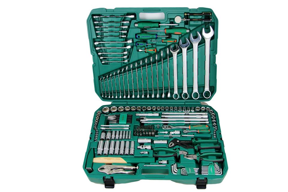 Набор инструмента универсальный Jonnesway S04H524179S (1/4", 1/2"DR, 179 предметов)