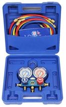 Группа манометрическая R22/R134/R407/R404 в комплекте со шлангами