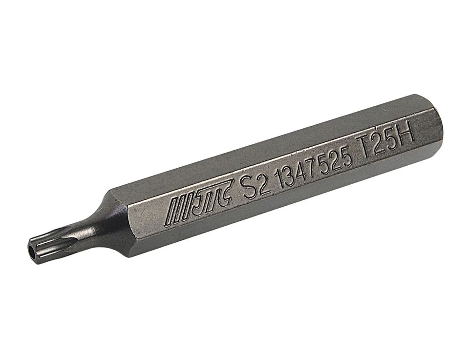 Бита TORX удлиненная JTC-1347525 (Т25Hх75 мм, 10 мм, S2)
