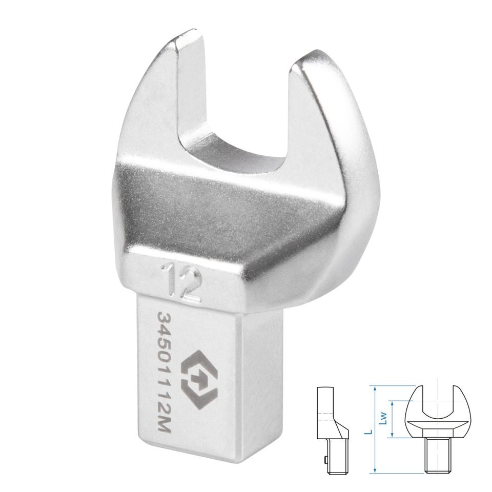 Насадка рожковая серии FIT KING TONY 34501112M (12 мм, 9х12 мм)