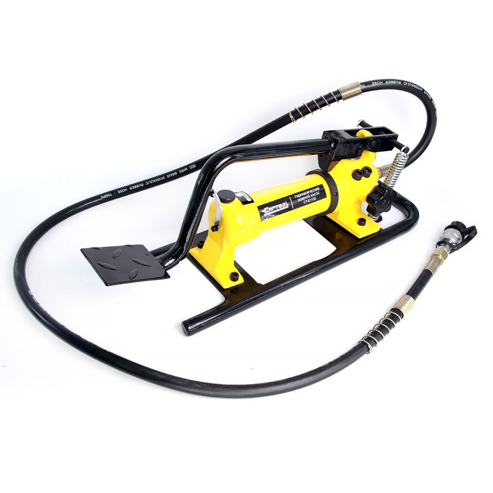 Насос гидравлический ножной Car-Tool CT-E1135 (0,6 л, 700 бар)