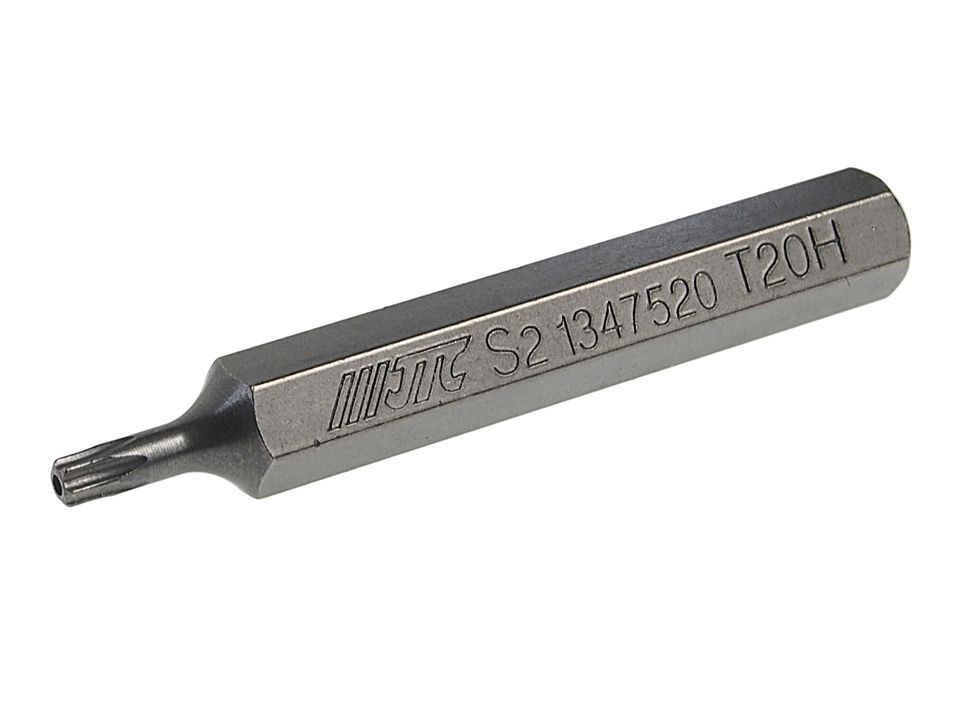 Бита TORX удлиненная JTC-1347520 (Т20Hх75 мм, 10 мм, S2)