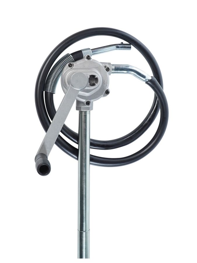 Бочковой комплект для перекачки топлива и ДТ (роторный насос 3:1 Petropump PP210027, рукав 1,8 м с патрубком) Китай