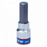 Насадка (бита) торцевая 1/4", HEX, 7 мм, L = 37 мм KING TONY 203507