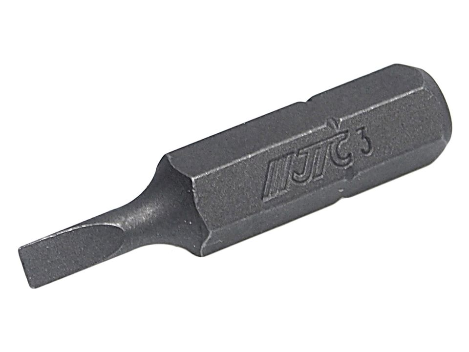 Бита шлицевая JTC-1123003 (0,5х3х30 мм, 1/4" DR, S2)