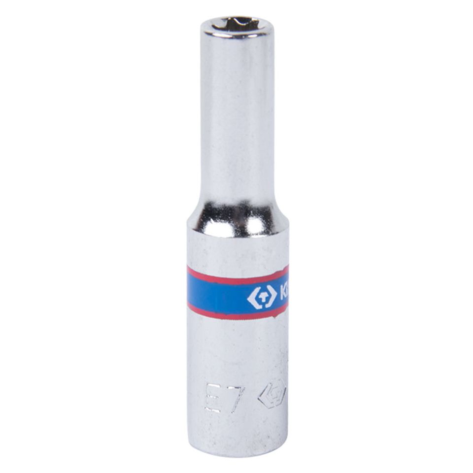 Головка торцевая TORX Е-стандарт 1/4", E7, L = 50 мм KING TONY 227507M
