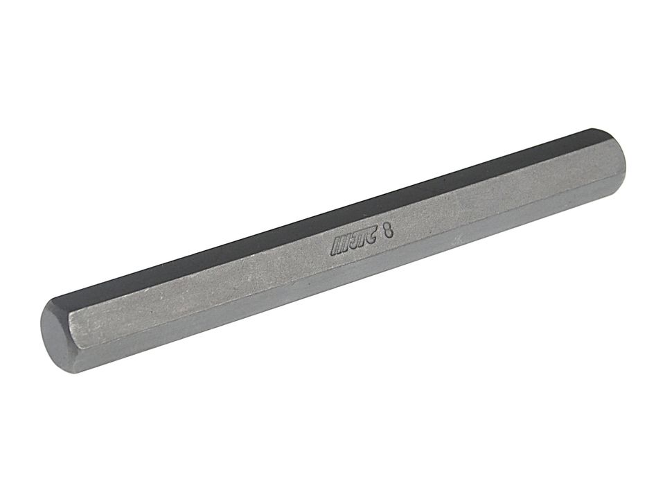 Бита HEX 6-ти гранная удлиненная JTC-1258008 (H8х80 мм, 5/16" DR)