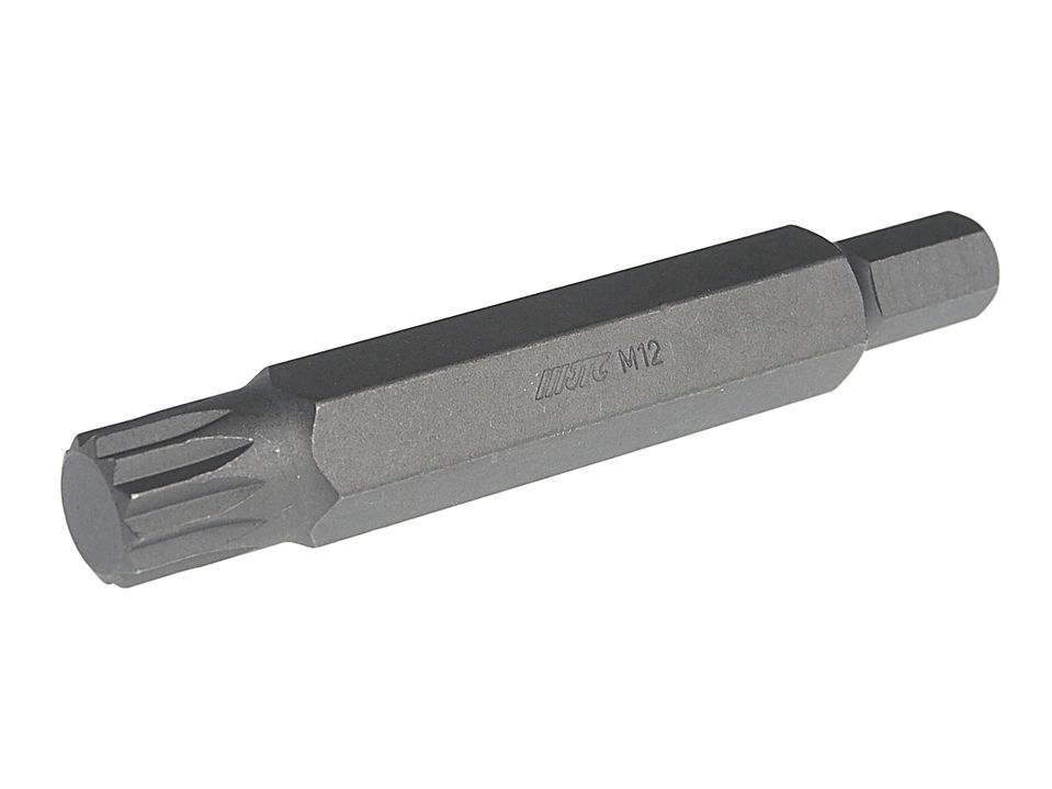 Бита SPLINE удлиненная JTC-1268012 (M12х80 мм, 5/16")